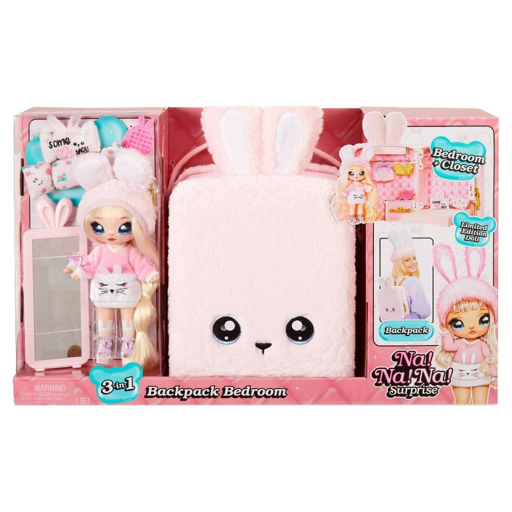 NEW! Na! Na! Na! Surprise backpack bedroom set